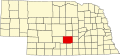 State map highlighting Buffalo County