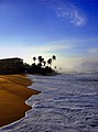 Morning view of Tangalla beach, Sri Lanka.