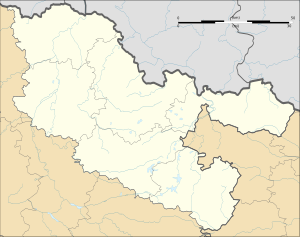 瑟雷芒日-埃尔藏日在摩泽尔省的位置