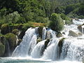 Krkawatervallen in Kroatië