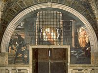 Η απελευθέρωση του Αγίου Πέτρου, 1514 (Αίθουσα του Ηλιόδωρου)