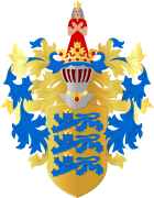 Escudo de armas mayor de la ciudad capital, Tallin.