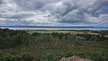 The view towards the River Dee and Wales from Thurstaston Hill