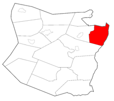Location within Schoharie County