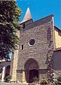 L'ancienne cathédrale Saint-Jean-Baptiste d'Aire. L'arbre visible sur la photo a été, depuis, abattu.