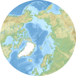 Arktik Okyanusu üzerinde Bering Boğazı