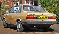 Pre-facelift Audi 80 1.3 CL two-door sedan (Europe)