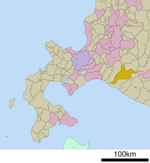 Lage Biratoris in der Präfektur