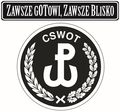 Oznaka rozpoznawcza CSWOT na mundur wyjściowy.