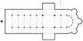 Dispozicija osnove u obliku latinskog križa