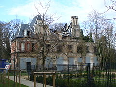 L'ancien château de Romainville, démoli en 2017.