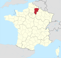 Aisneの位置