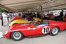La Ferrari 250 TR victorieuse