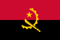 1975年に制定されたアンゴラの国旗。