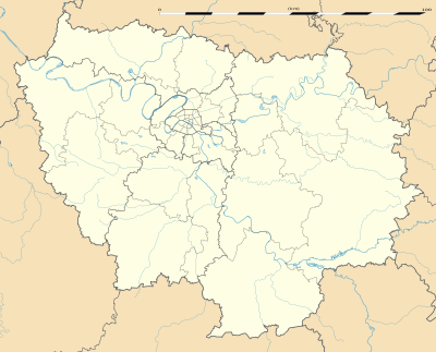 Location map Ιλ-ντε-Φρανς