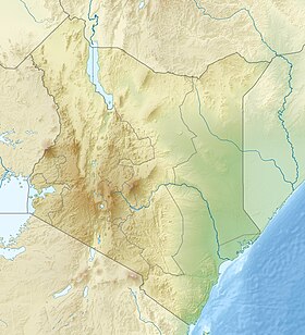 Cataratas de Thomson ubicada en Kenia