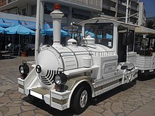 Locomotive du train touristique - Toulon, 2012