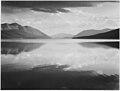 Evening, McDonald Lake, Glacier National Park (1942)