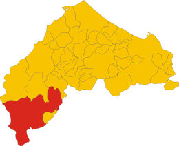 Fabriano – Mappa