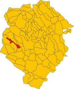 Muzzano - Localizazion
