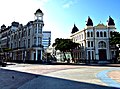 Marco Zero, vendo-se a confluência das avenidas Rio Branco e Marquês de Olinda.