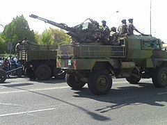 Namibian Army Wolf armed with Air Defence cannon.jpg