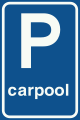 E13. Parkeergelegenheid ten behoeve van carpoolers