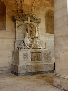 Tombeau d'Armand-Emmanuel du Plessis de Richelieu, Paris, chapelle de la Sorbonne.