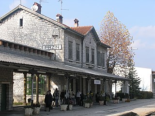 Pazin railway station