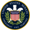 Escudo del Presidente pro tempore del Senado de los Estados Unidos