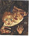 Egon Schiele: Mutter und Kind, 1912, Nr. 370