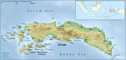 Atiahu is located in Seram Island