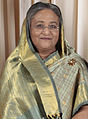 Sheikh Hasina, Primera Ministra de Bangladés.