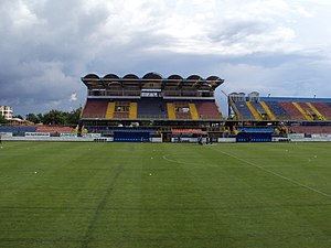 Das Astra-Stadion in Ploiești