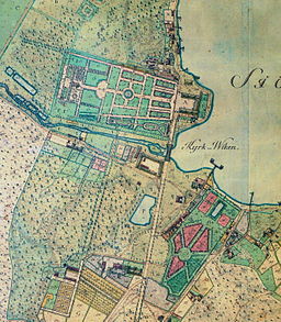 Slottsparken på 1770-talet