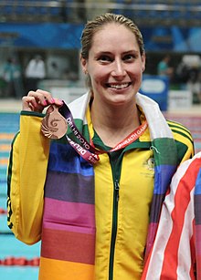 XIX Commonwealth Games-2010 Delhi Alexandra Croak of Australia (Bronze) (cropped).jpg