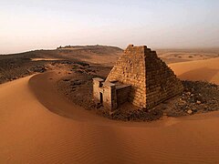 Pyramids near Shendi