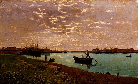 Canal de la Giudecca au matin, 1881