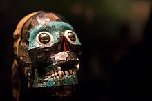 mask made from human skull