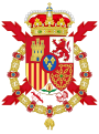 Coat of Arms of Future King Juan Carlos used as "Prince of Spain" (1970-1975)