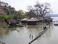 Some small flooding by the river in Novi Sad (8th April 2006)