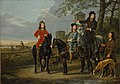 Equestrian Portrait of Cornelis and Michiel Pompe van Meerdervoort