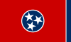 Drapeau du Tennessee (fr)