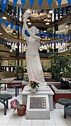 Goddess of Democracy inside of the University of Calgary in Canada