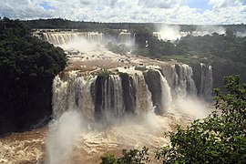 Salto escondido (oben), Salto tres Mosqueteros (unten)