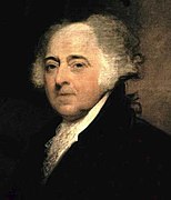 Voormalig Ambassadeur John Adams uit Massachusetts Onafhankelijk