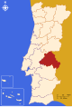 Mapa del districte de Portalegre