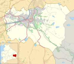 Burnley Barracks is located in the Borough of Burnley