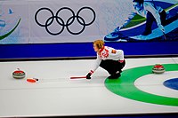 Л.Прививкова на зимней Олимпиаде-2010