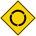 Roundabout ahead